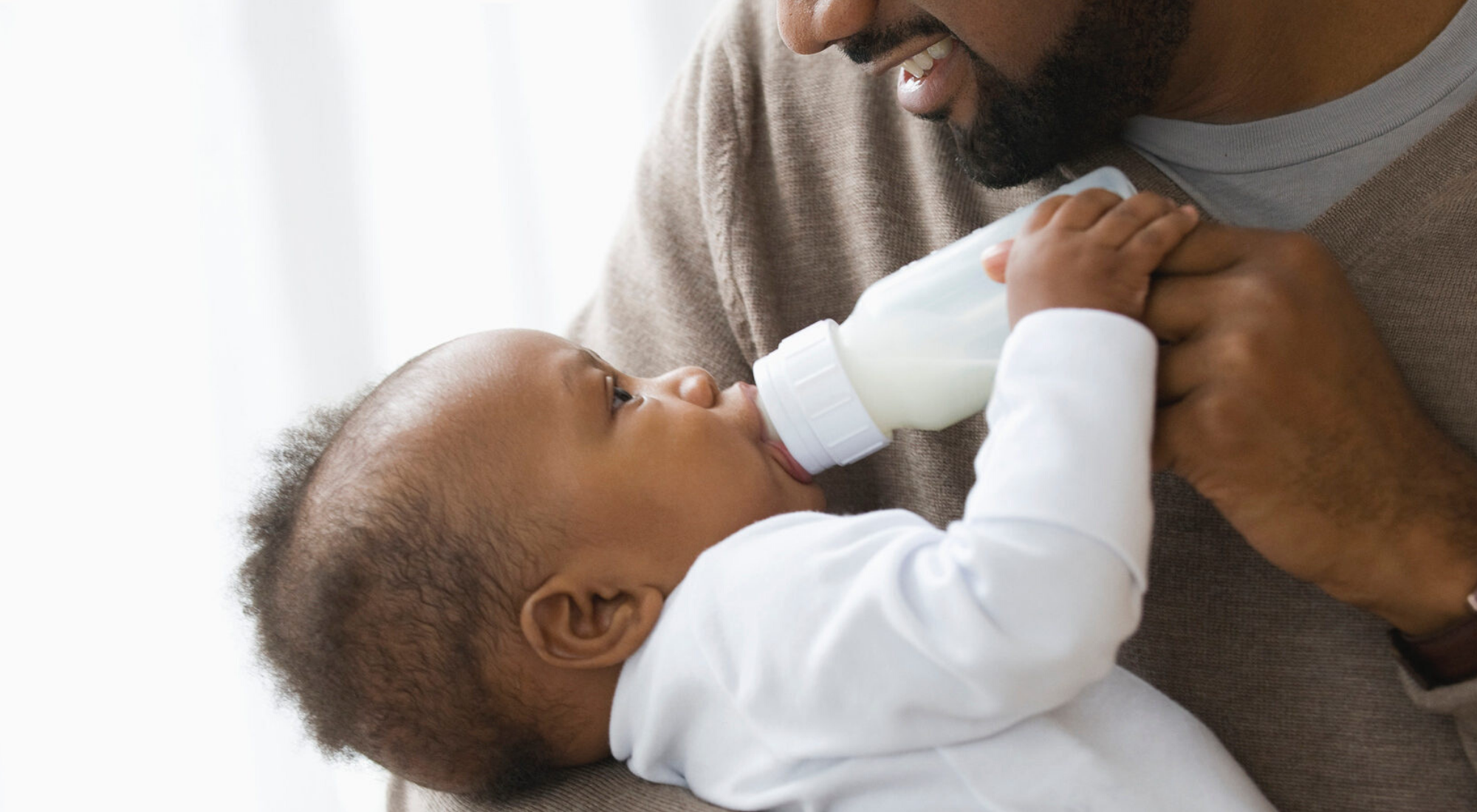 Baby only takes a bottle when drowsy or asleep (sleeping).